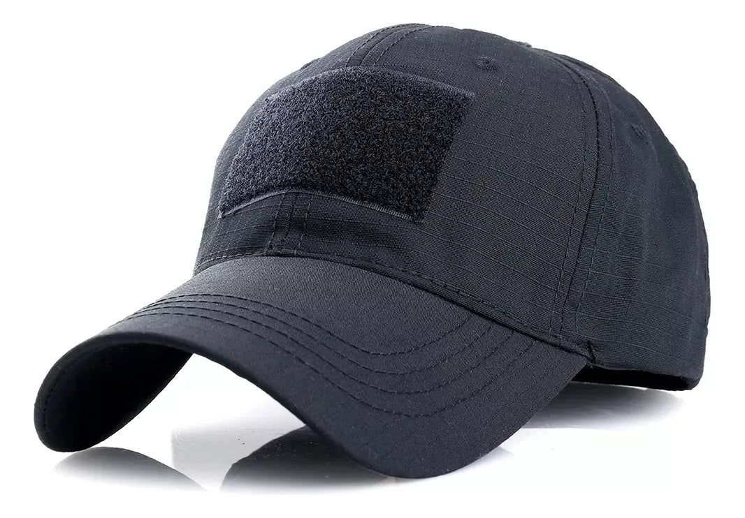 Gorra visera con parche camuflado